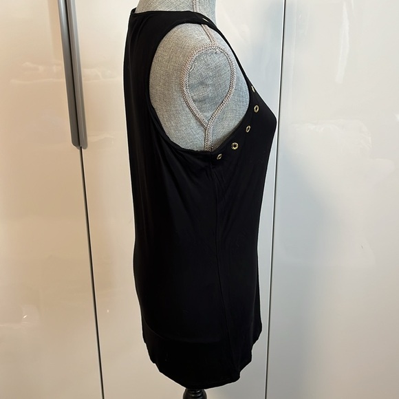 MICHAEL KORS Tank Top with Gold Detail, Size M - Picture 6 of 9